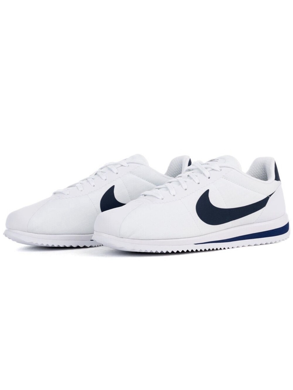 Nike Cortez Ultra OGs White Midnight Navy Blue Men's Shoes Size 14 833142-102